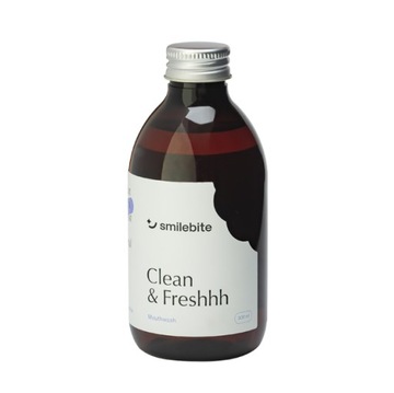 Płyn DO PŁUKANIA JAMY USTNEJ Smilebite chroni przed próchnicą HIGIENA 300ml