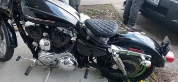 Сиденье для мотоцикла Solo Поддержка пружинной базы Black Bobber Chopper