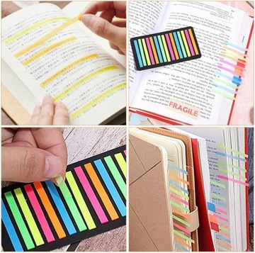 2 шт. 6 флуоресцентных самоклеющихся заметок, фермерских книг, портативных.