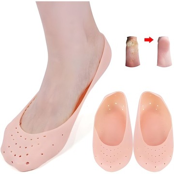 СИЛИКОНОВЫЕ МНОГОРАЗОВЫЕ НОСКИ, НОЧНЫЕ СПА-НОСКИ