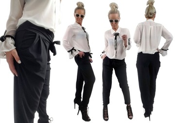 SPODNIE HAREMKI CYGARETKI BRYCZESY ALLADYNKI BAGGY