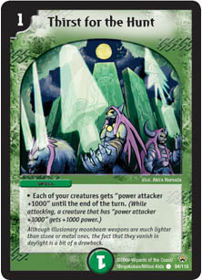*DM-10 DUEL MASTERS - THIRST FOR THE HUNT - !!!