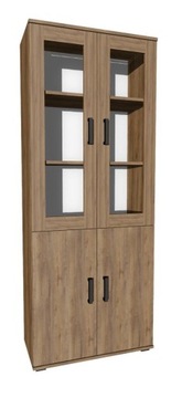 Witryna VICTORIA 4D-UNI 80 cm lefkas -dużo kolorów
