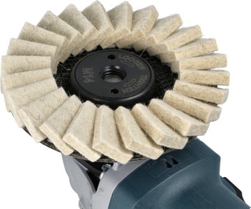 Полировальный шлифовальный диск для шлифовальной машины, фетровая заслонка FILC 125 MM