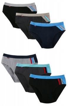 6 x Slipy Męskie MORAJ BAMBUSOWE 2XL