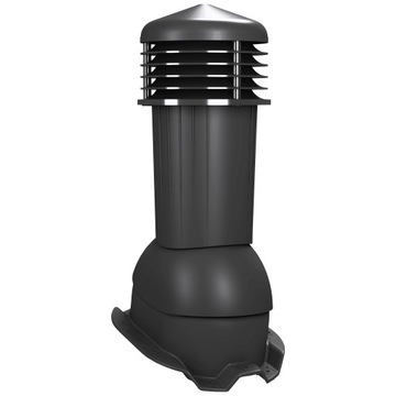 Kominek wentylacyjny 125mm profil R blachy trapez