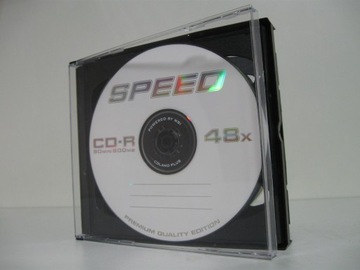 Коробки для компакт-дисков x 6 стандартные, черные, 50 шт.