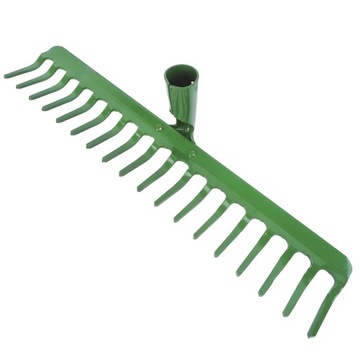 ГРАБЛИ МЕТАЛЛИЧЕСКИЕ САДОВЫЕ БЕЗ РУЧКИ, 18 зубьев