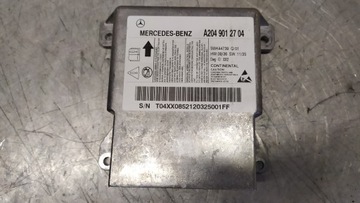 MERCEDES W204 C KLASA MODUŁ PODUSZEK AIRBAG A2049012704