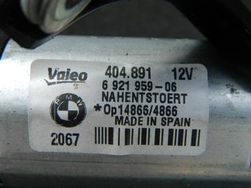 BMW E81 E87 MOTOREK STĚRAČE ZADNÍ 6921959