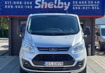 Ford Transit Custom I 2017 Ford Transit Custom 2.0TDCI 130KM L2H1 Klima 9-foteli Stan Bdb ZAREJESTROW, zdjęcie 11