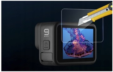Zestaw 6 Szkieł Szkło Hartowane na Ekrany Obiektyw do GoPro Hero 12 11 10 9
