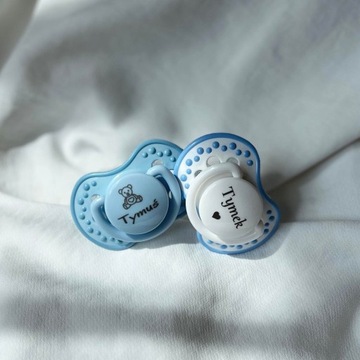 2 персонализированные пустышки Lovi/пустышки с именем