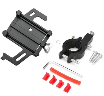 ДЕРЖАТЕЛЬ ДЛЯ ВЕЛОСИПЕДНОГО ТЕЛЕФОНА НА РУЛЕ ВЕЛОСИПЕДА, ПРОЧНЫЙ АЛЮМИНИЙ