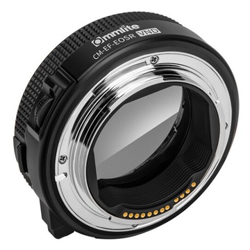 Adapter bagnetowy Commlite CM-EF-EOSR VND Canon EF/Canon RF filtr szary