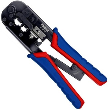 Szczypce zaciskarka do wtyków skrętki kabli RJ11 RJ12 RJ45 Western Knipex