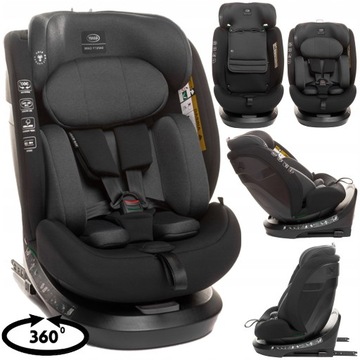 FOTELIK SAMOCHODOWY i-SIZE ISOFIX OBROTOWA PLATFORMA 360° RWF 15x REGULACJA