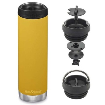 Termos na napoje Klean Kanteen TKWide 0,355 ml odcienie żółtego