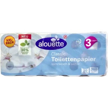 alouette XXL papier toaletowy 20 rolek