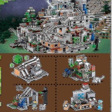 Набор Minecraft Mountain Cave Set My World Series Подарок