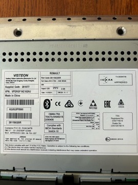RADIO OE RENAULT MASTER IV 281156320R