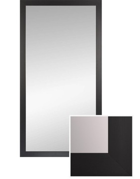 LUSTRO W RAMIE PROSTOKĄT DO PRZEDPOKOJU 45-55-60CM
