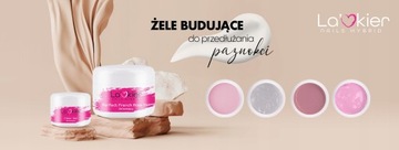 La'kier BUILDING ГЕЛЬ для ногтей French Rose 50г