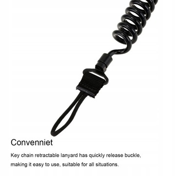 Пружинный брелок, быстро выдвижной шнурок для ключей