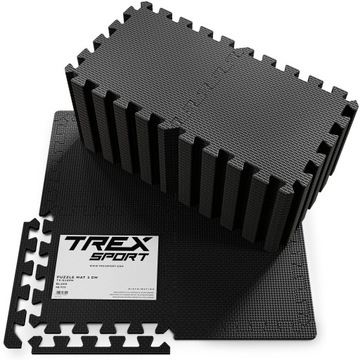 Mata pod sprzęt Trex Sport 171 cm x 231 cm czarny
