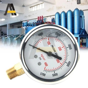 Манометр топлива типа 0-3500 PSI Манометр PSI NPT