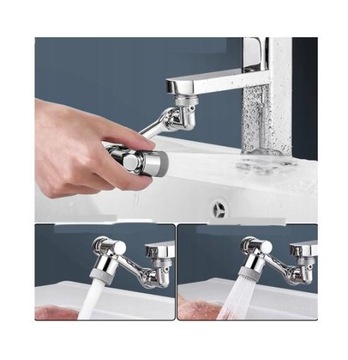 720 Obrotowy Aerator Kranu Przedłużacz Kranu METAL