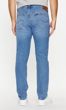 УЗКИЕ ДЖИНСЫ Lee RIDER SLIM Downtown СИНИЕ ДЖИНСЫ W31 L32