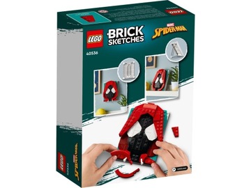 LEGO Brick Sketches 40536 Майлз Моралес