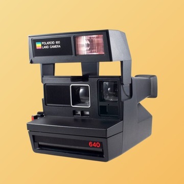 Камера моментальной печати Polaroid 640 — винтажная камера Polaroid серии 600