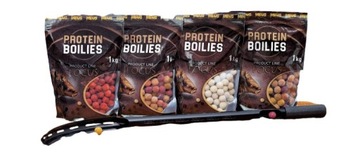 Meus Kulki Zanętowe 1kg Miód Malina