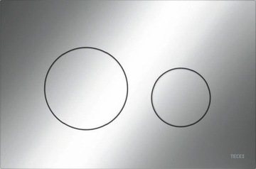 PRZYCISK SPŁUKUJĄCY DO WC spłuczka Tece Loop chrom połysk