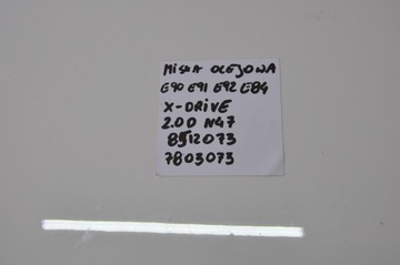 BMW E90 92 E84 VANA OLEJ N47 X-DRIVE 8512073