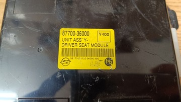 SSANGYONG REXTON MODUL SEDADLA LEVÝ 87700-36000