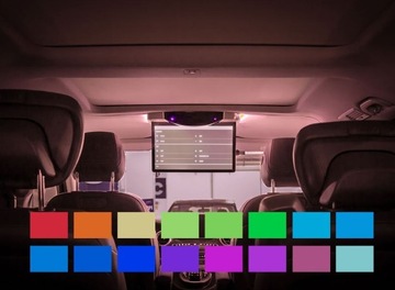 Monitor sufitowy LCD 15,6