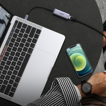 АДАПТЕР-концентратор ВНЕШНЕЙ СЕТЕВОЙ КАРТЫ UGREEN USB-C TYPE-C