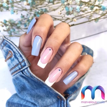 Набор для ногтей 1+1 Free Gel 45г TOP MaluLac