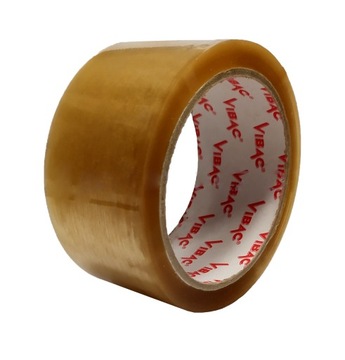 Taśma pakowa KAUCZUK Vibac przezroczysta MOCNA szer. 48 mm dł. 60 m 18szt.