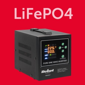 Функция зарядки источника бесперебойного питания синусоидальной волны для духовки12V 230V 800VA/500W Rebel