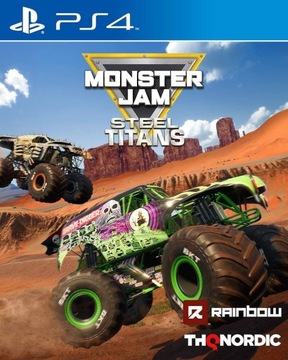 MONSTER JAM STEEL TITANS PS4 FOLIA