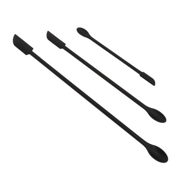 Набор из 3 мини-железных силиконовых лопаточек.