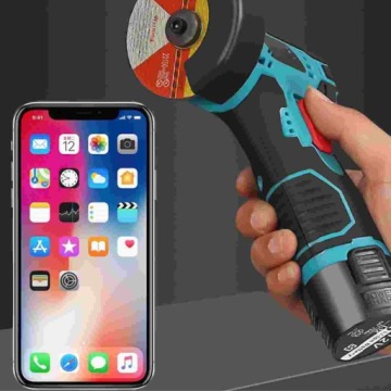 АККУМУЛЯТОРНАЯ УГЛОВАЯ ШЛИФОВАЛЬНАЯ МАШИНА 2XAKU 18500 ОБ/МИН РЕЗКА + 3 ДИСКОВ