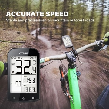 Беспроводной велокомпьютер Cycplus M1: GPS ANT+ Cadence Power