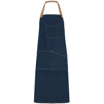 Fartuch męski kuchenny kelnerski MOCNY jeans grill