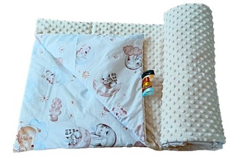 Одеяло BLANKET Minky + Хлопок 100х135 Одеяло дошкольника