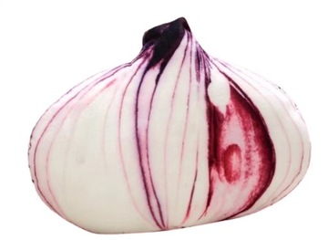 CEBULA PLUSZOWA PODUSZKA PLUSZAK MASKOTKA ZABAWKA ONION 50CM